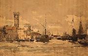 Pericles Pantazis Ostend oil painting on canvas